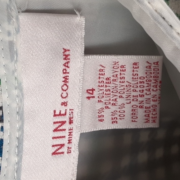 Nine & Company Checkered Ruffle Plaid Skirt - Picture 7 of 7